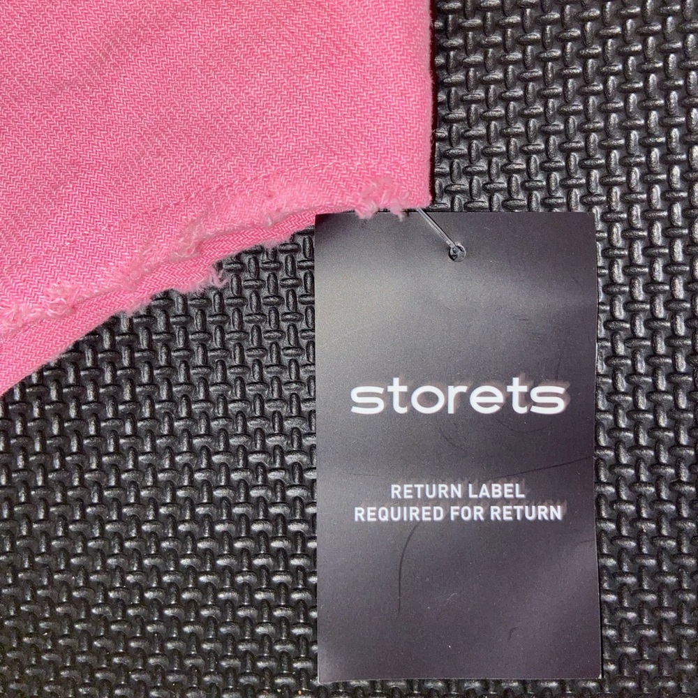 Pink Distressed Shacket - Picture 4 of 4